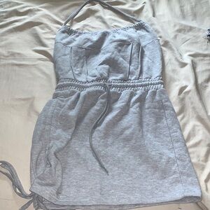 GRAY MINI DRESS ‼️